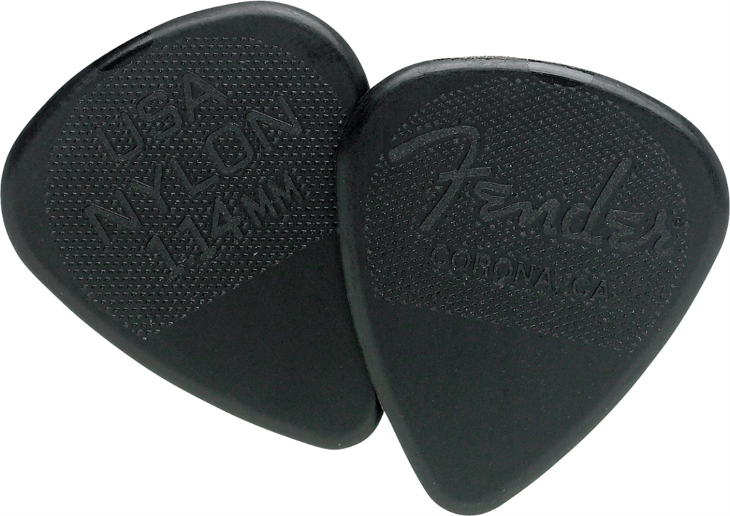 Plectrum Fender 351 Nylon 1.14mm 12 pack