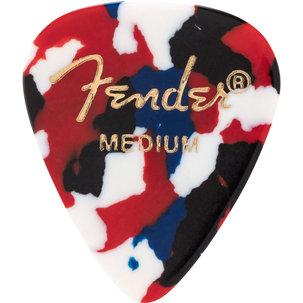 Plectrum Fender Classic Medium Confetti