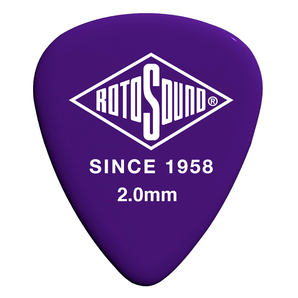 Plectrum Roto Delrin Purple 2.00mm
