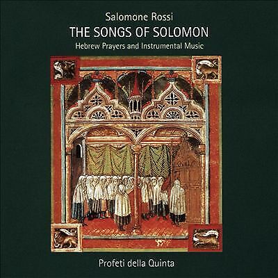Rossi Songs of Solomon CD Profeti della