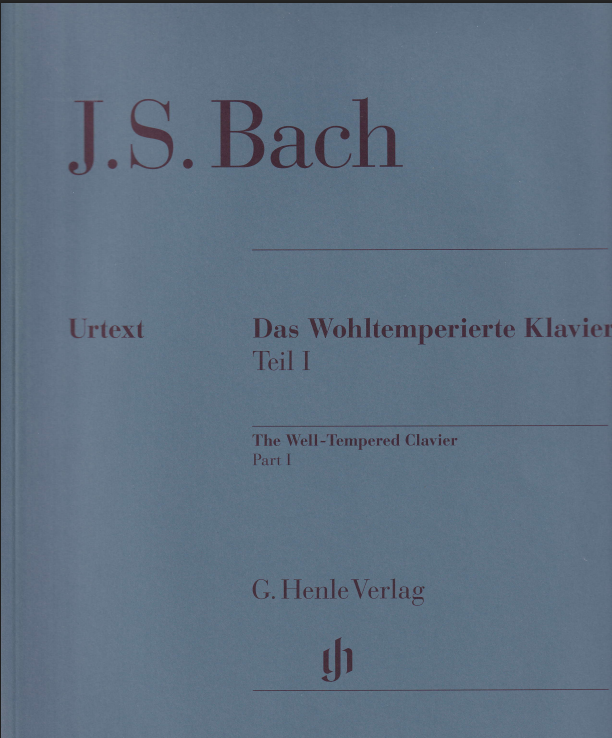 SH Bach The Well-Tempered Clavier Part 1 Henle 100