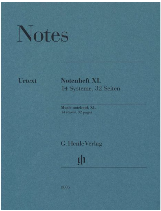 Henle Notes 14 Staves 32 Pages