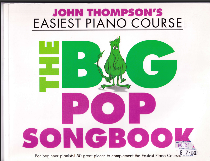 SH John Thompsons The Big Pop Songbook Piano 10003