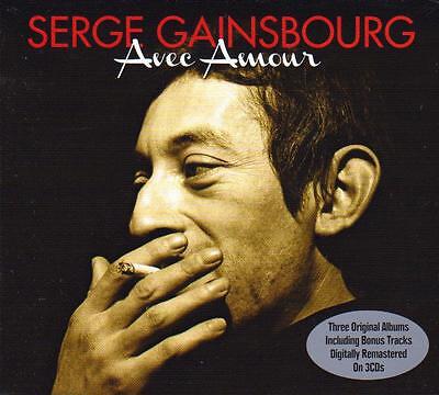 Serge Gainsbourg Avec Amour 3CD NOT
