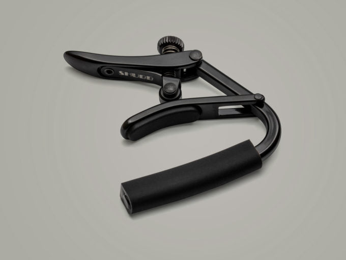 Shubb Capo Noir C4k For 7.25 inch radius, fits some (but not most) vintage electrics Black