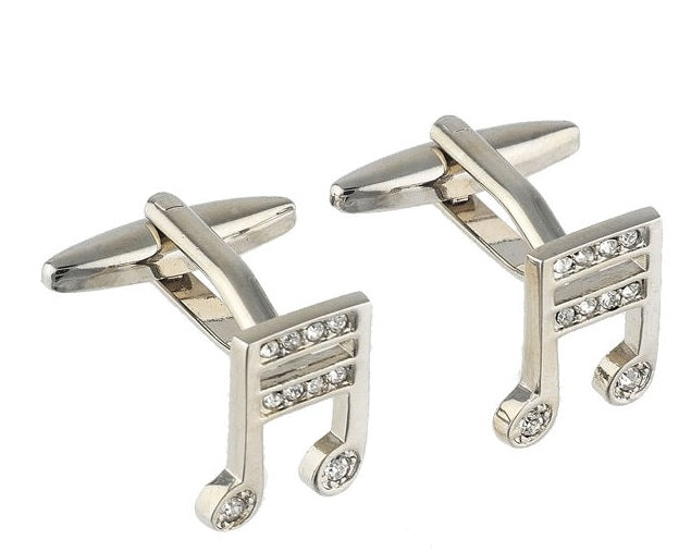 Cufflinks Semi Quavers Studded Tie Studio