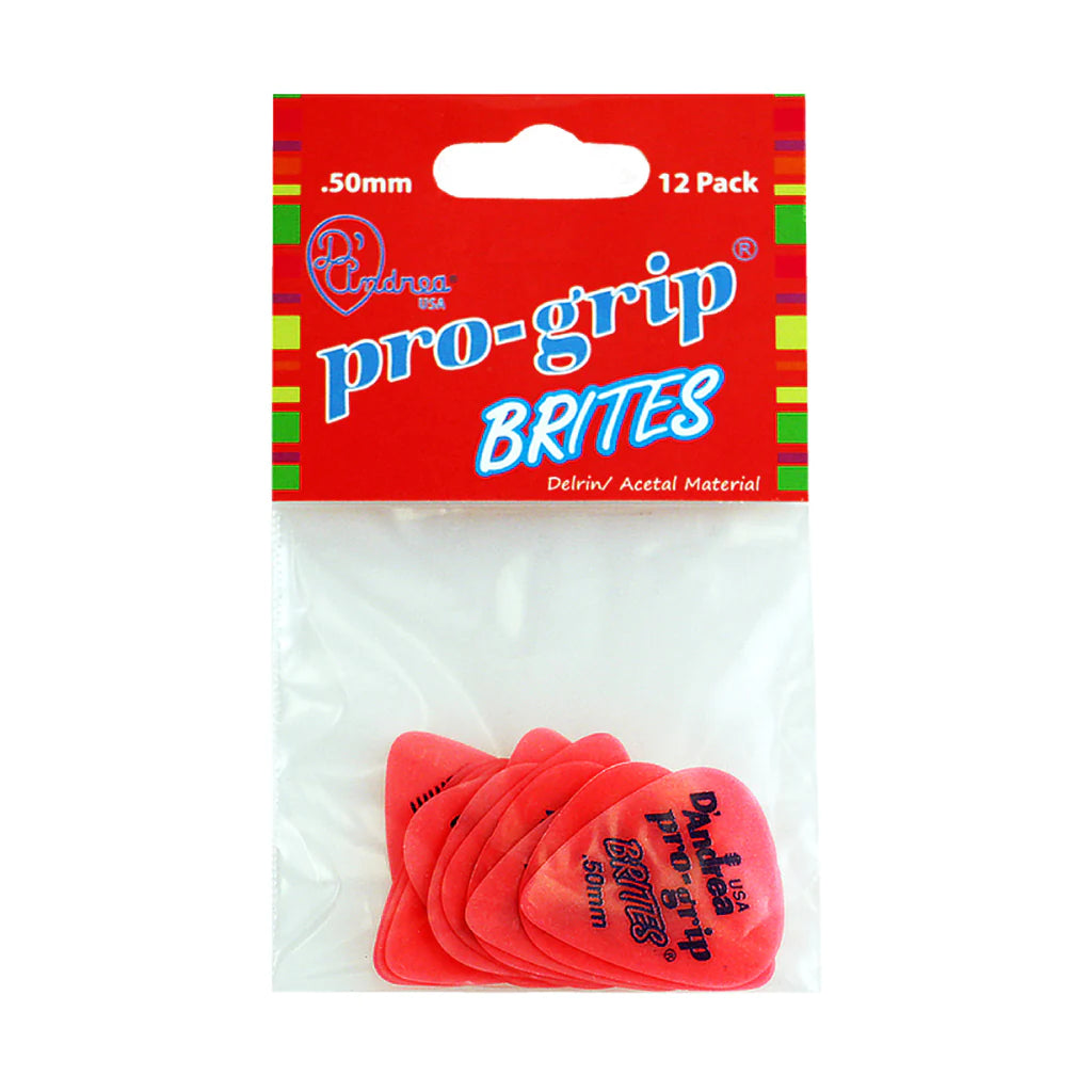 DAndrea Pro Grip Brites Red .50mm 12pk