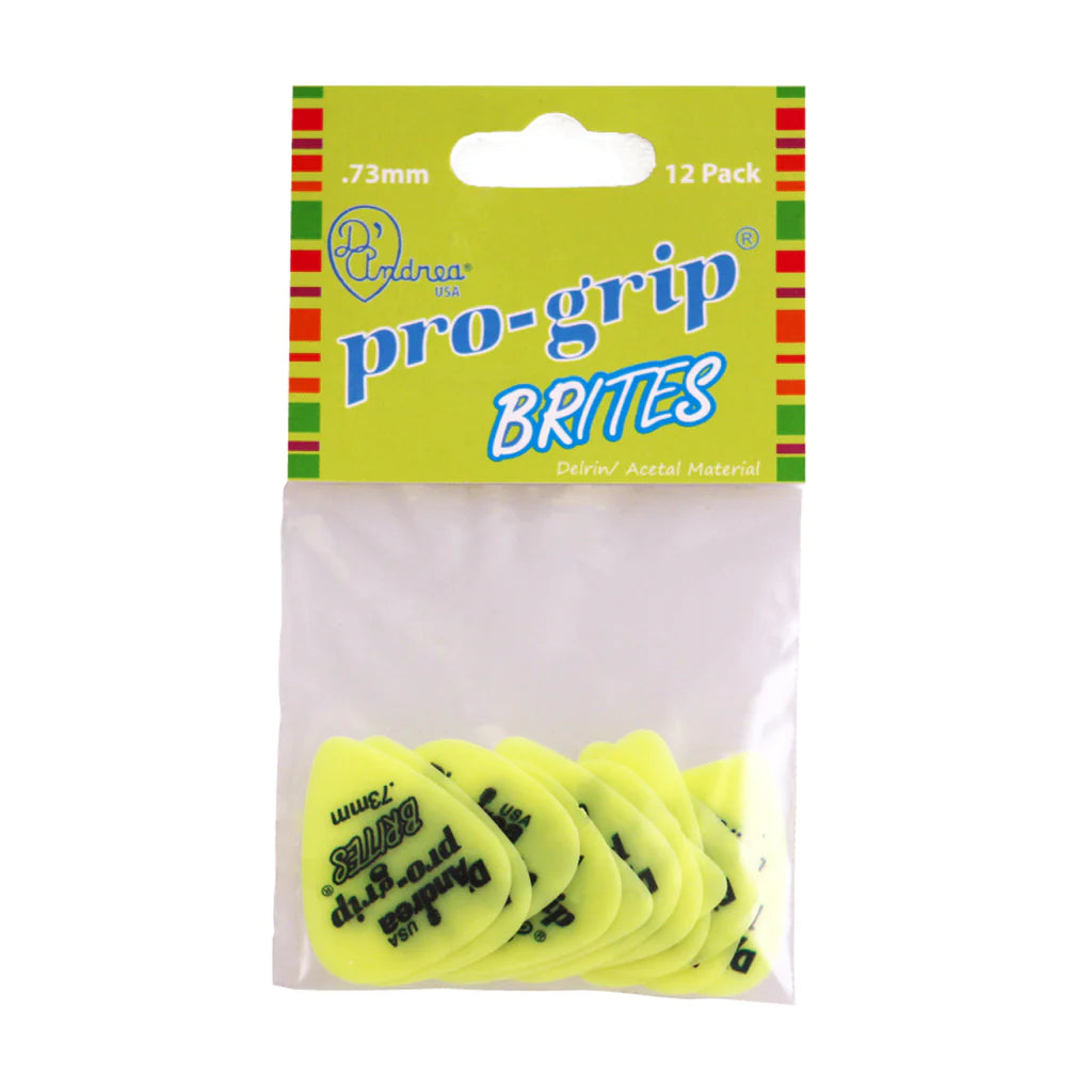 DAndrea Pro Grip Brites Yellow.73mm 12pk