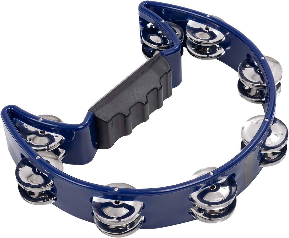 Tambourine Half Moon Blue PP486/4