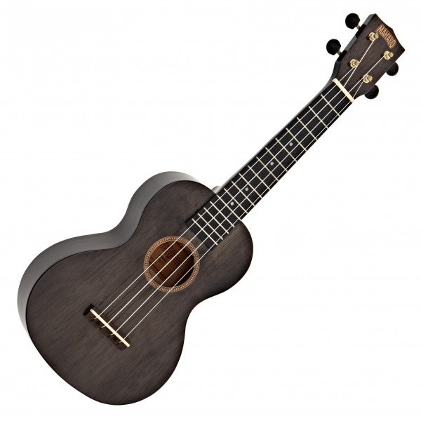 Mahalo Ukulele Concert Hano Tr Black Fin