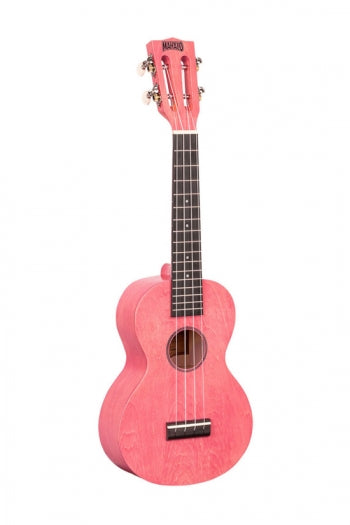 Mahalo Ukulele Concert Island Coral Pink