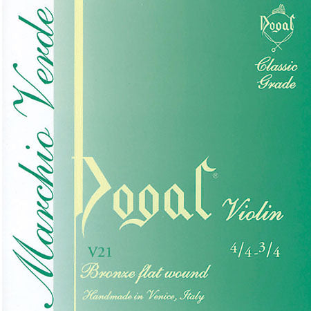 Dogal Violin 3/4-4/4 E1 Green STE