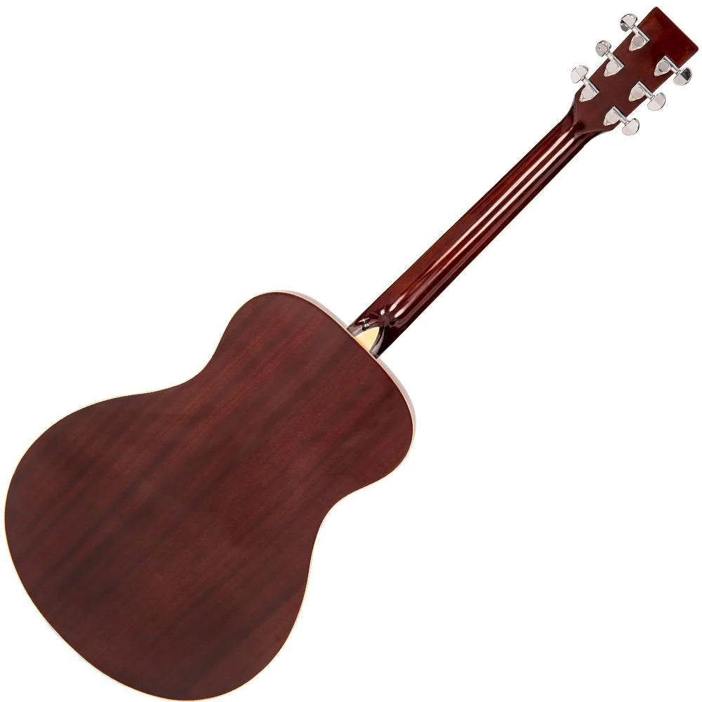 Vintage Acoustic Guitar Natural Outfit V300N