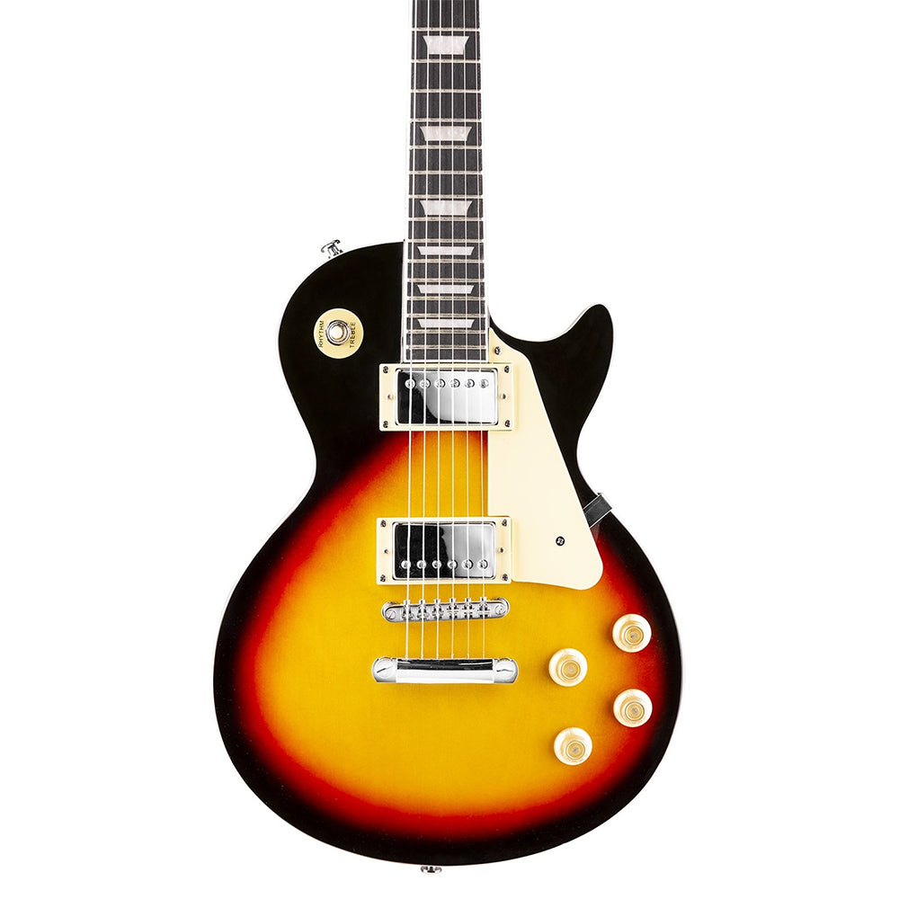 Vintage Electric Guitar LP V20 3 Tone Sunburst