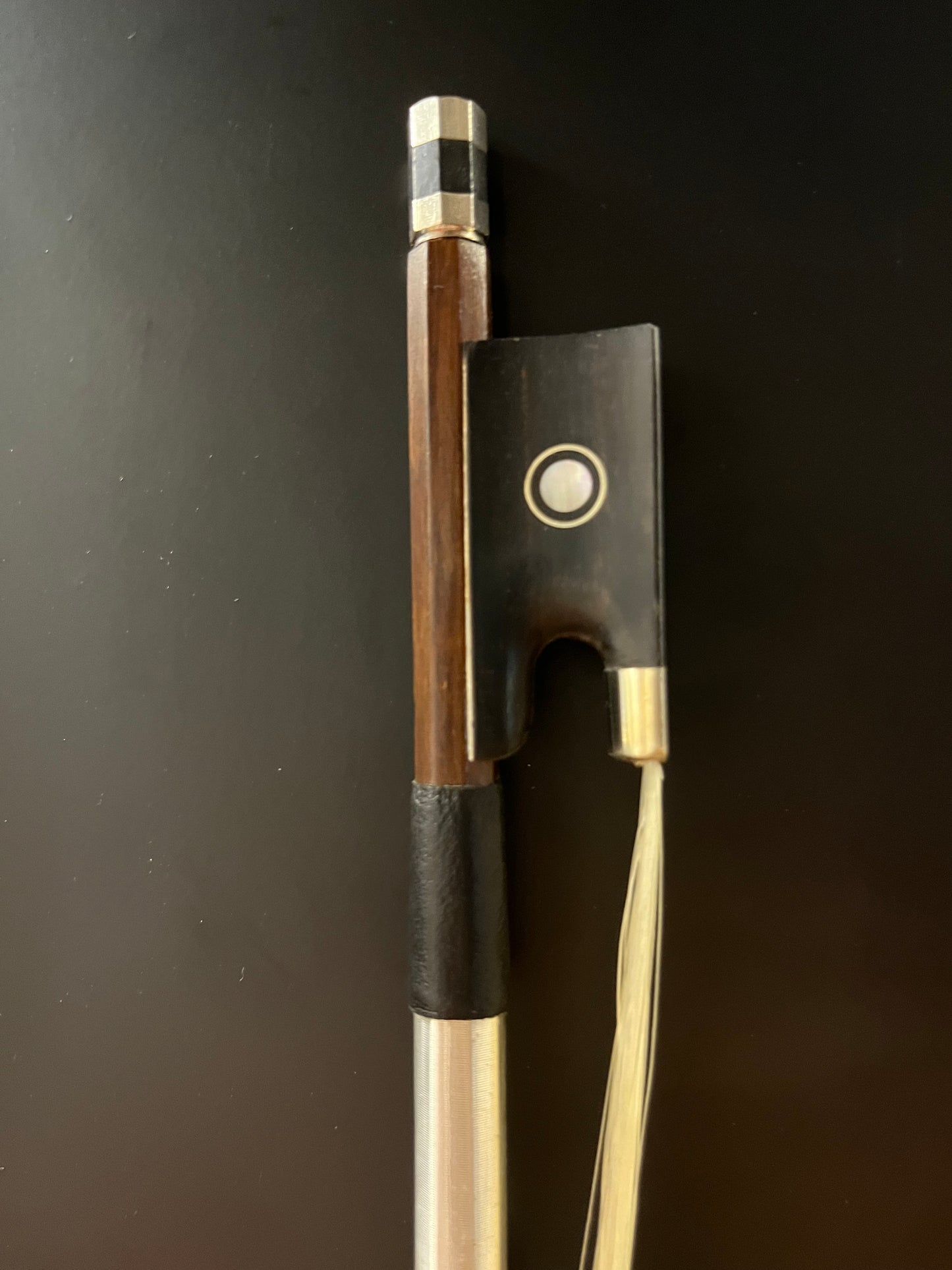 Vln Bow 1/2 Strong Round/Oct Full Ebony 1533CHE