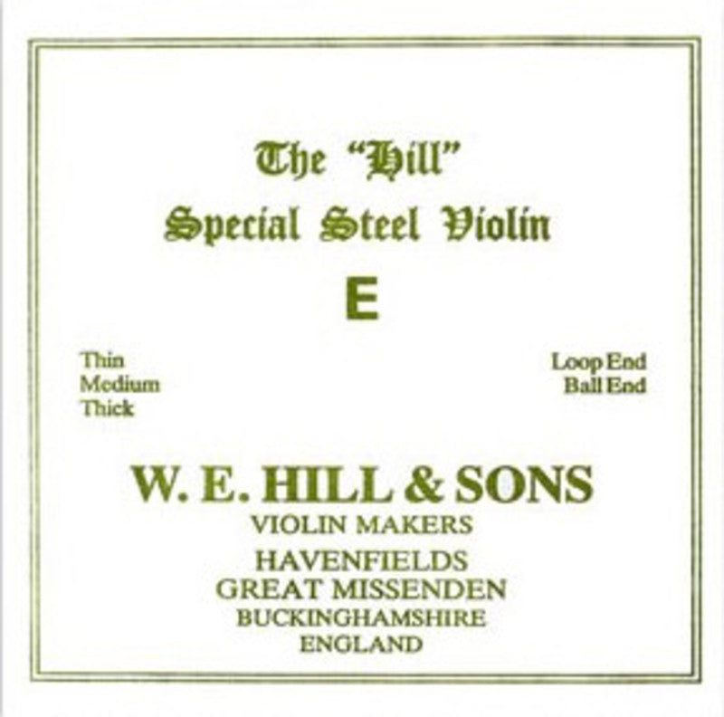 Violin String Hill E Loop End
