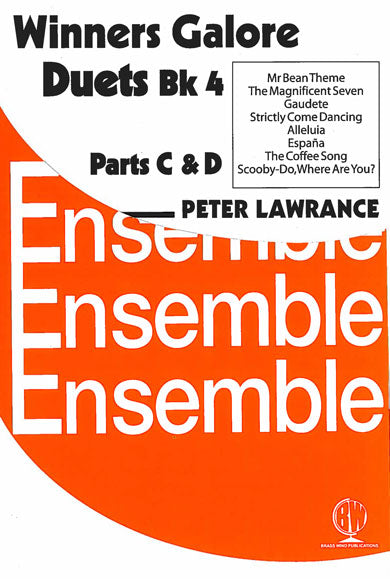 Lawrance: Winners Galore Duets - Book 4 - Parts - for C & D Wind Instruments