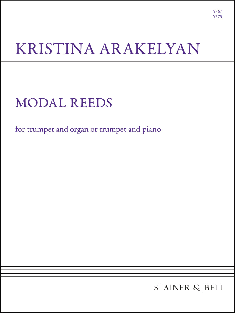 Arakelyan Modal Reeds Tpt & Pno
