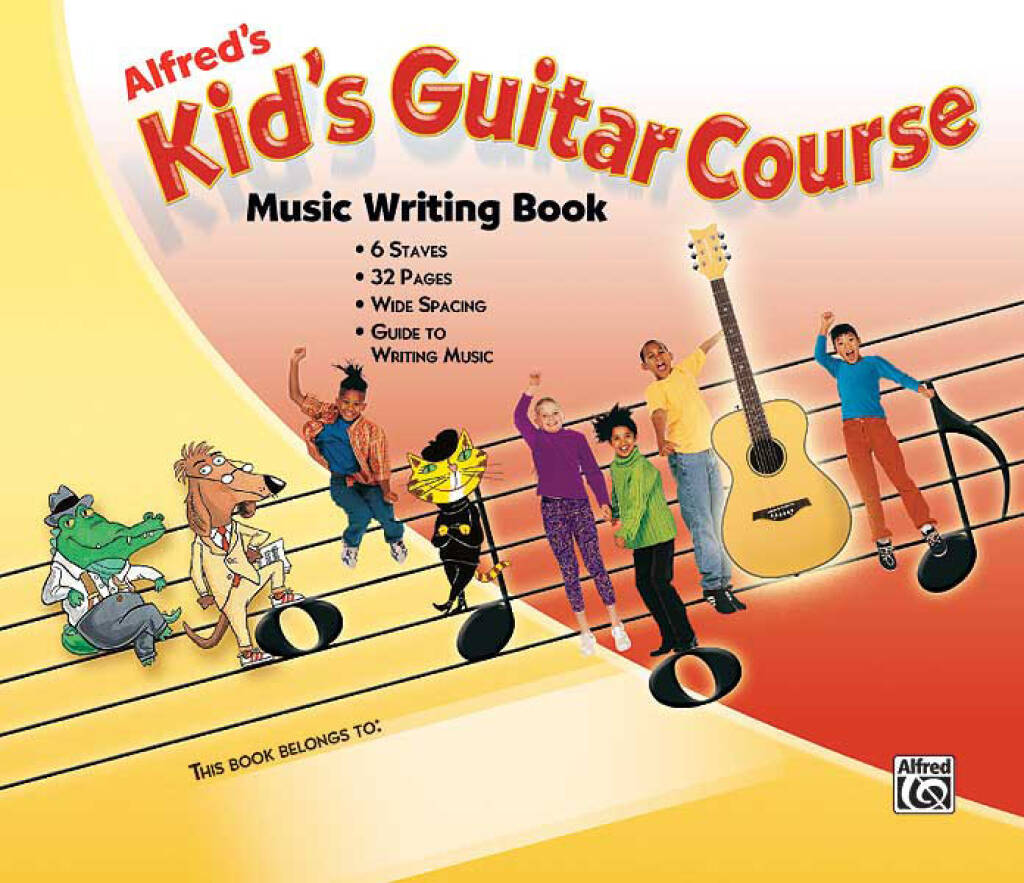 Alfred Kids Guitar Course Writing Book