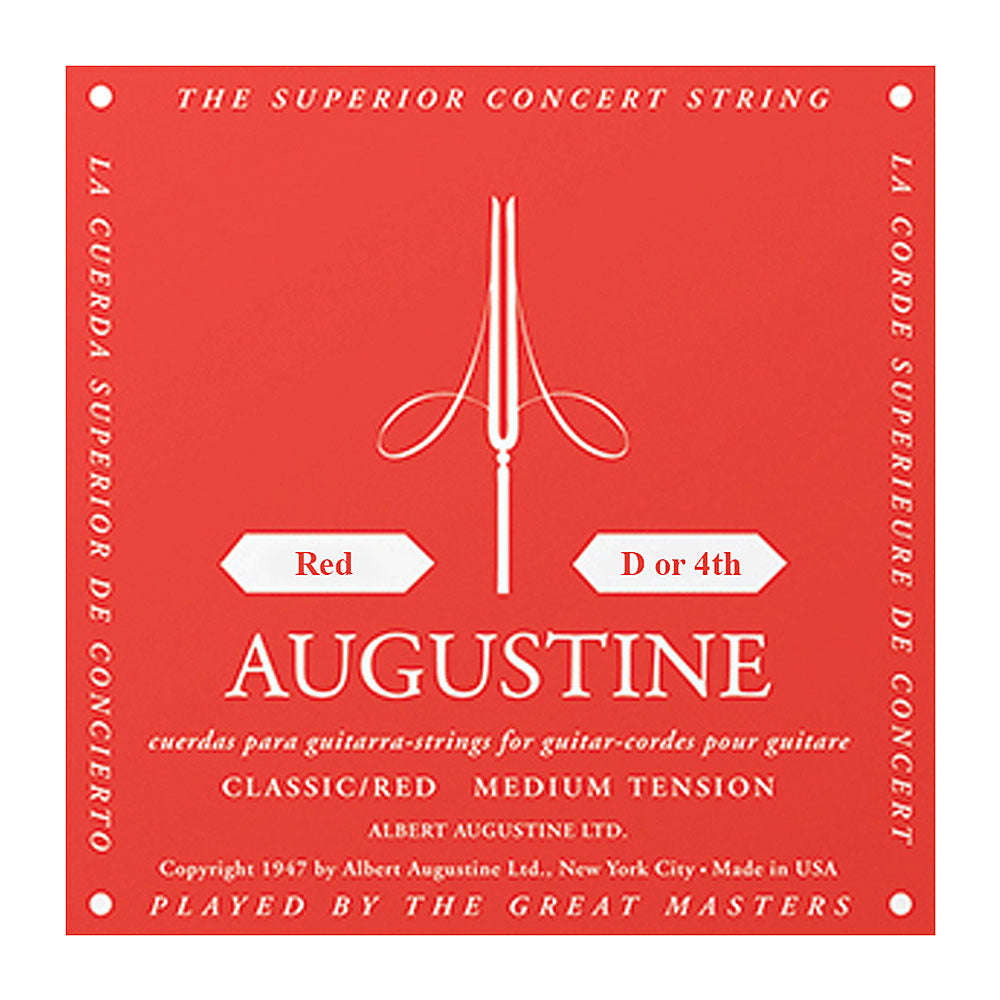 Augustine Red Label D/4th string