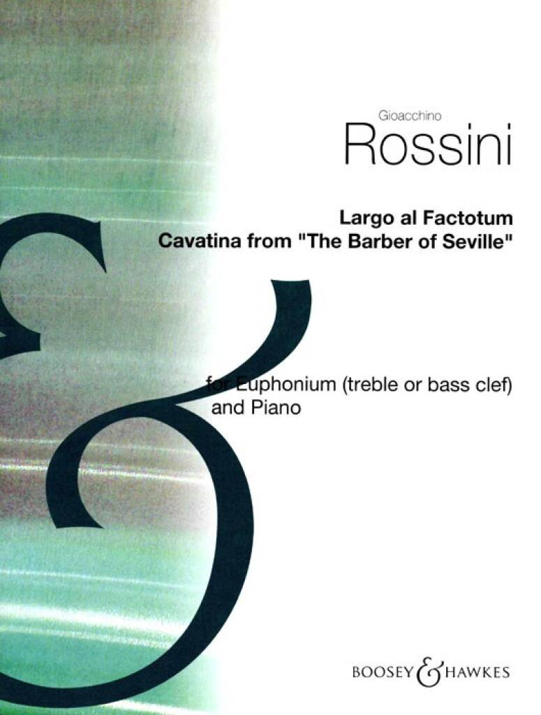 Rossini Largo al Factotum for Eup & Pno
