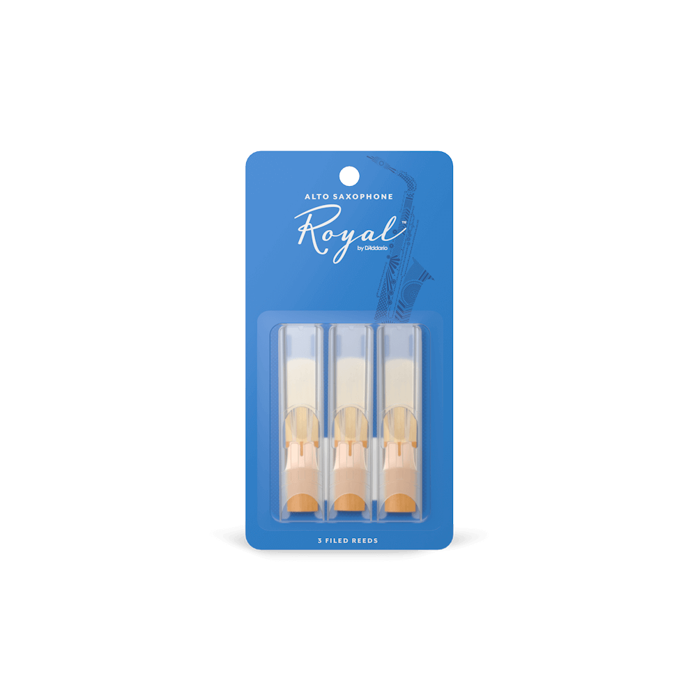Rico Royal Alto Sax Reed 3-Pack Strength 2.5