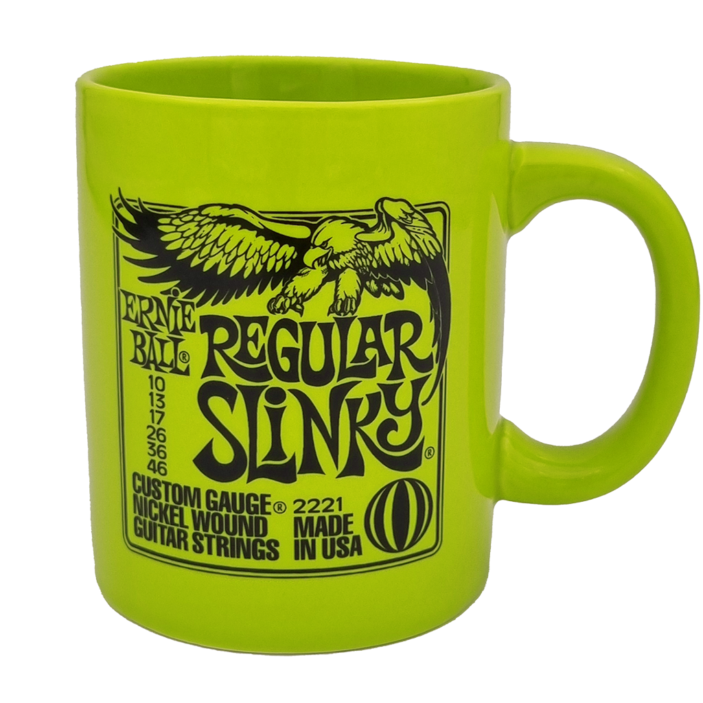 Mug Ernie Ball Regular Slinky Lime Green