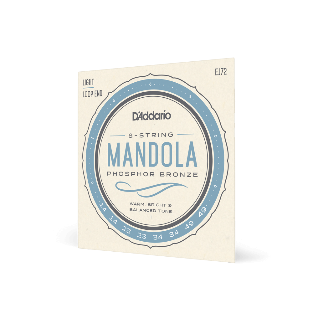 D’Addario EJ72 Phos Brz Mandola 8-String Light
