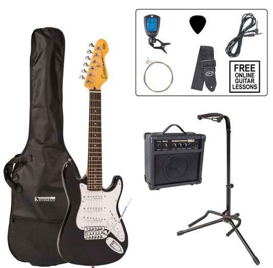 Encore Electric Guitar 3/4 Outfit Black Gloss