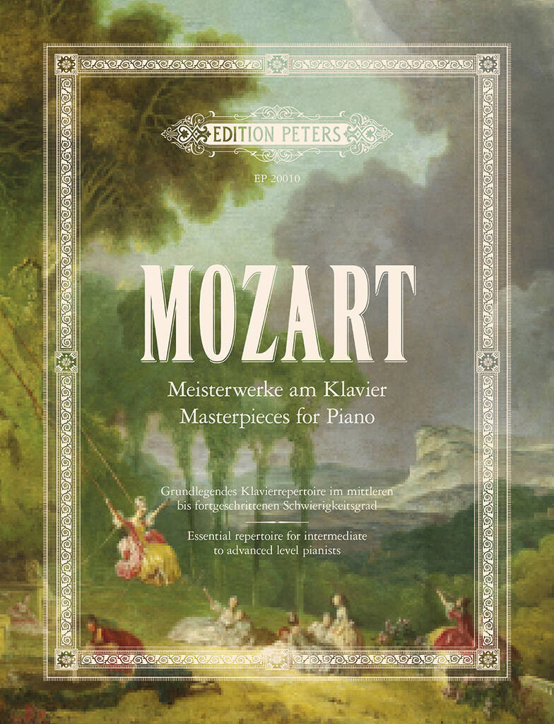 Mozart Masterpieces for Piano PET