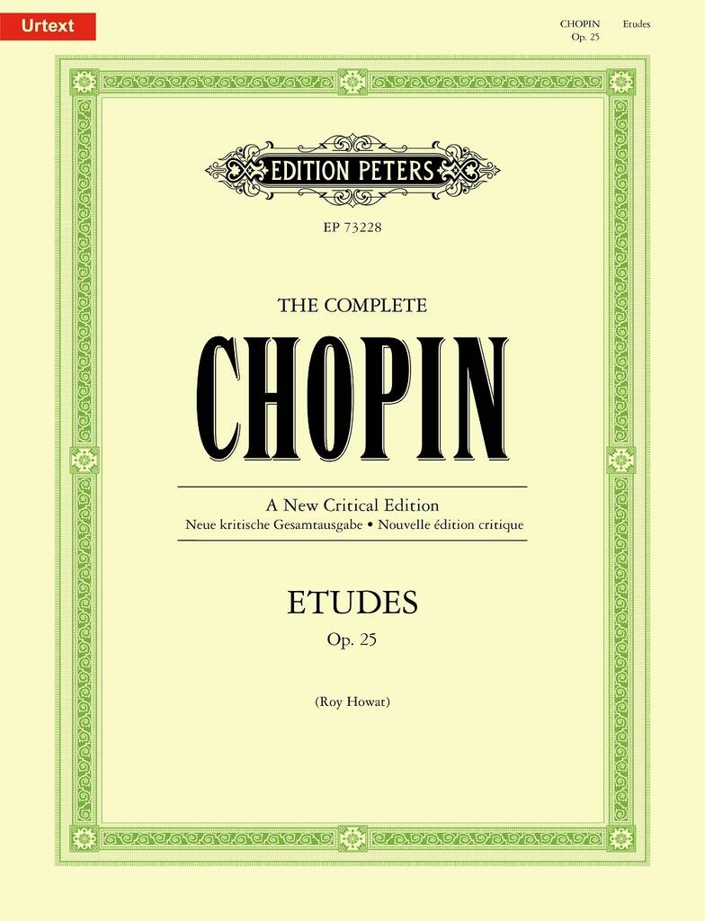 Chopin Etudes Op. 25 New Critical Edition