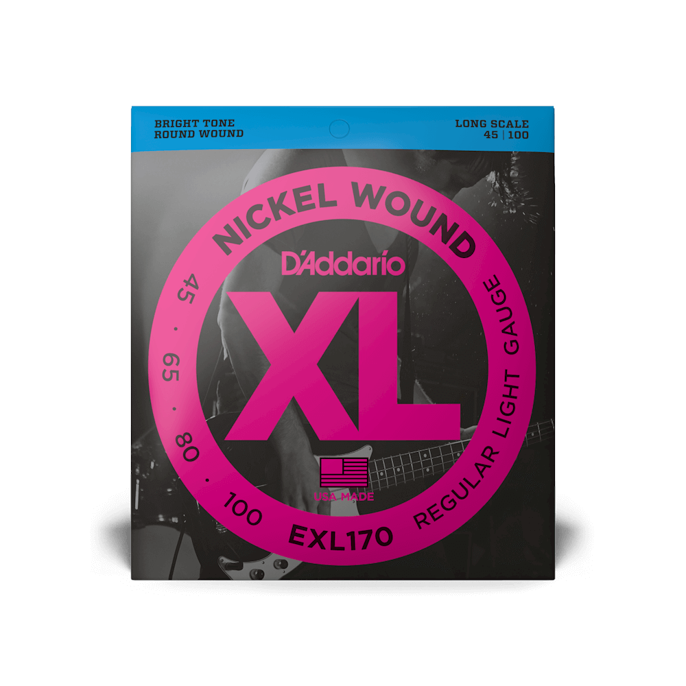 D’Addario EXL170 Reg Light Gauge Bass 45-100