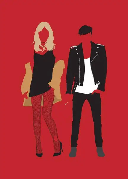 Copy of Pop Art Rock N Roll Greeting Card