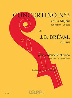 Bravel Concertino No 3 Amaj Vcl/Pno
