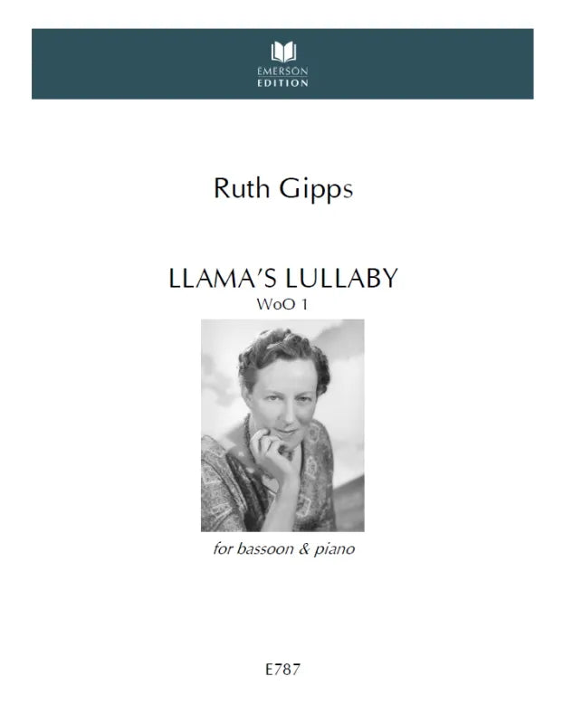 Gipps Llama's Lullaby Bassoon & Piano EME
