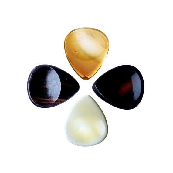 Plectrum Timber Groove Tones Bone/Ebony Single