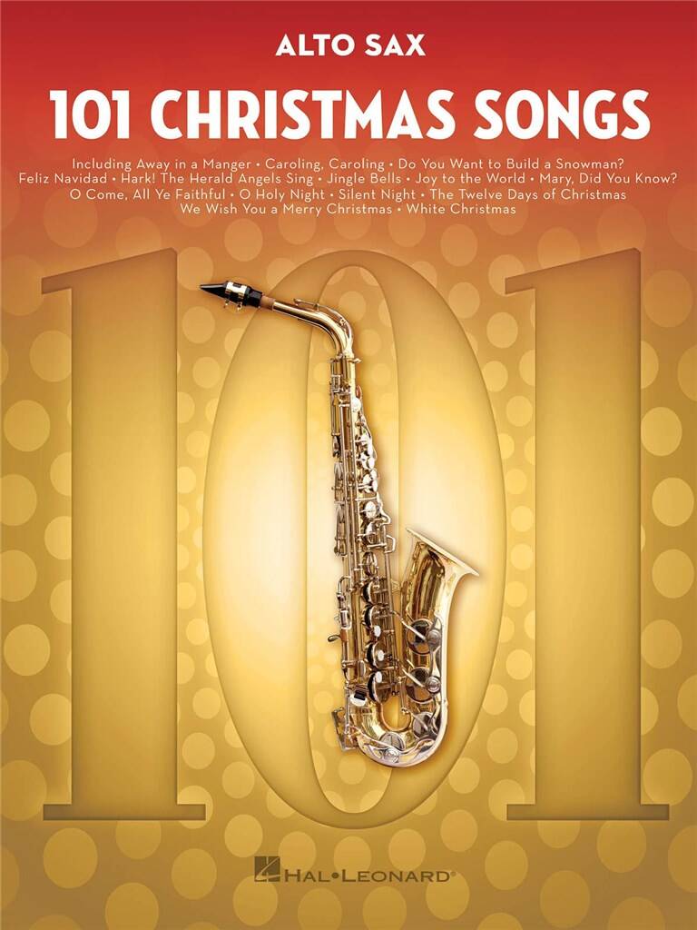 101 Christmas songs Alto Sax