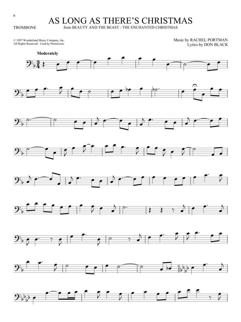 101 Christmas Songs Trombone