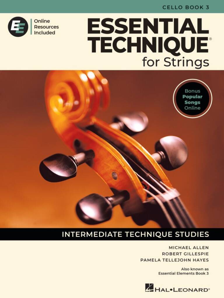 Essential Techniques for Strings - Cello - Book 3