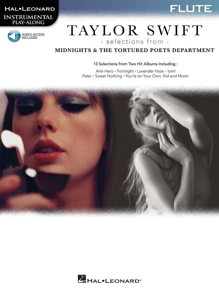 Taylor Swift Selections From Midnights & The Tortured Poets Department ~ Flute