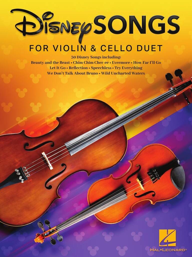 Disney Songs for Violin and Cello Duet