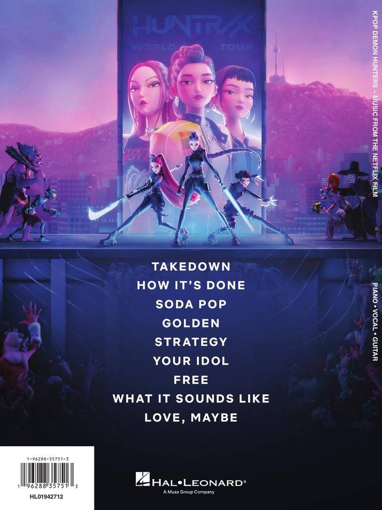 K-Pop Demon Hunters ~ Piano-Vocal-Guitar