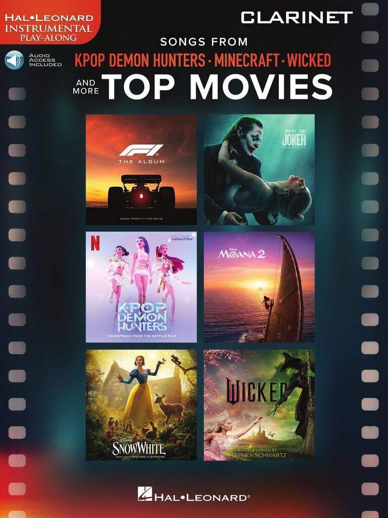 Top Hits From Movies Clarinet