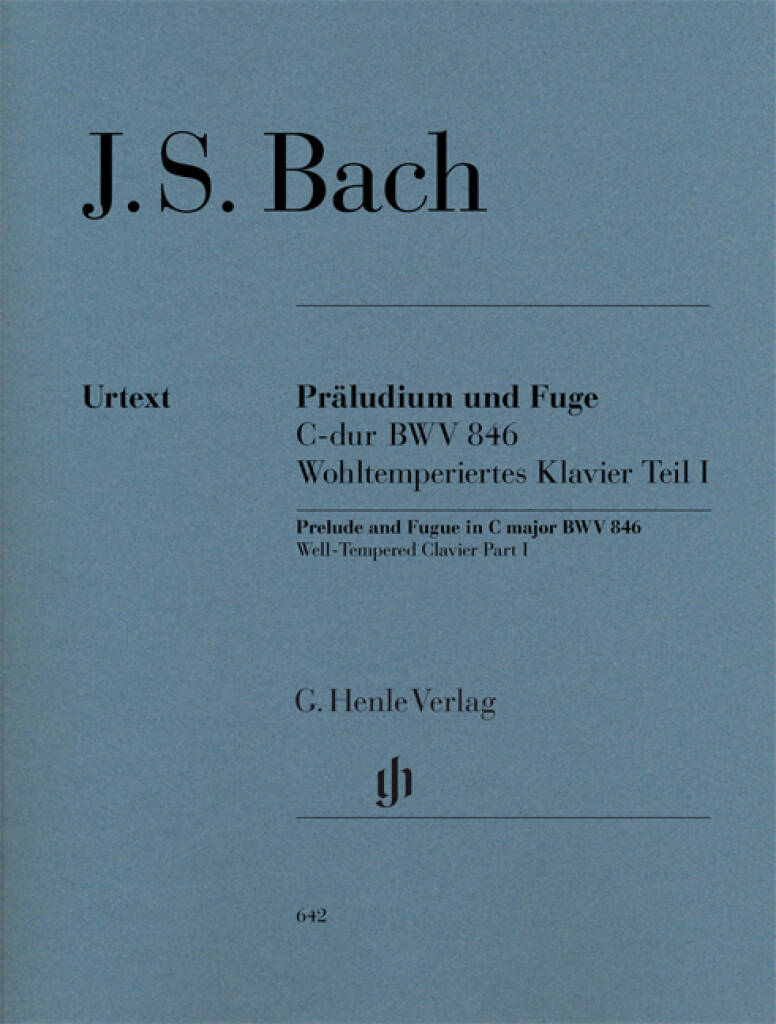 Bach Prelude & Fugue C BWV846 Pno HN642