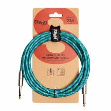 Stagg Cable Vintweed Blue 10ft