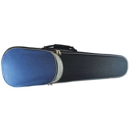 Vln Case 4/4 Primavera Shaped Blk/Blu VC