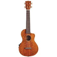 Mahalo Ukulele Concert Hano Natural Finish