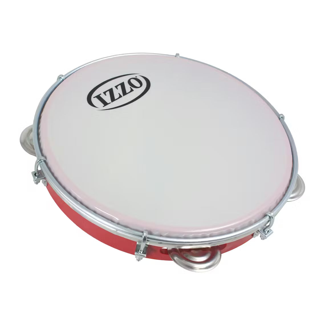 Izzo ABS 10" Pandeiro Red IZ3430-RD