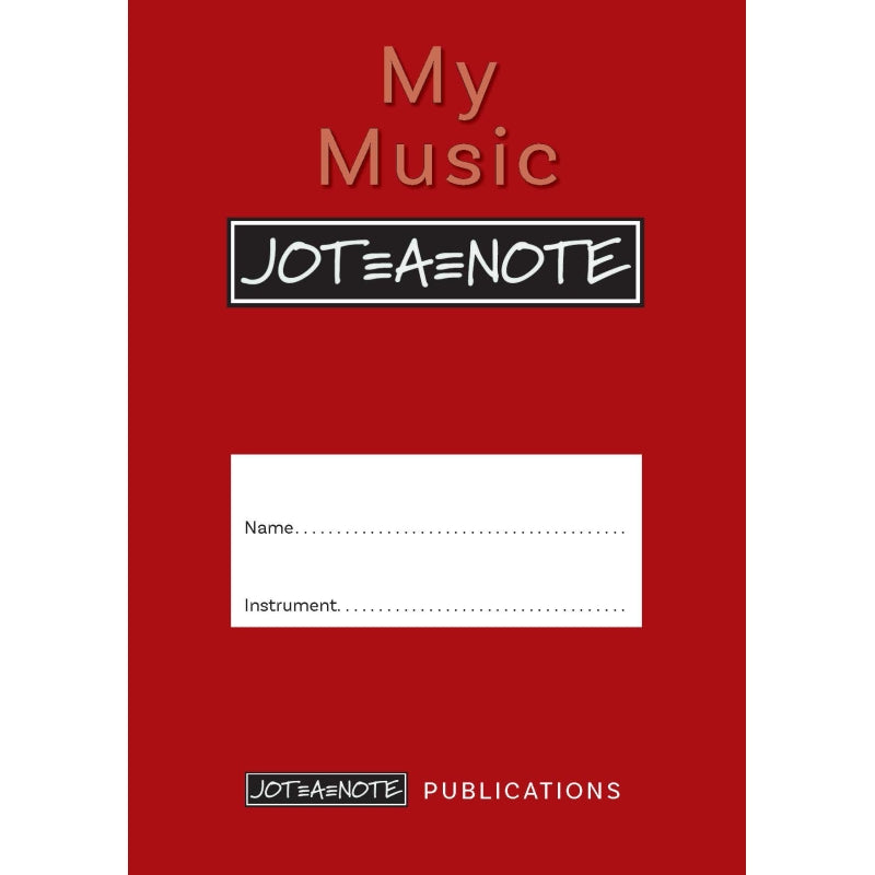 Jot a Note Red Practice Bk CE