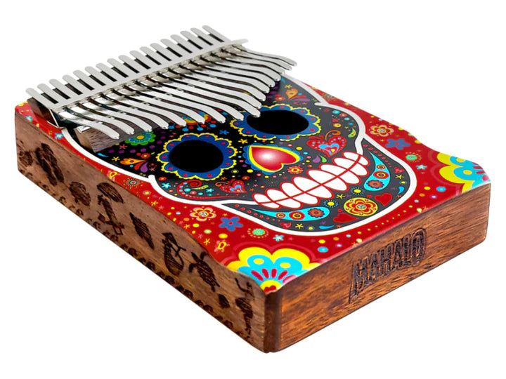 Mahalo Kalimba Day of the Dead 7275SK